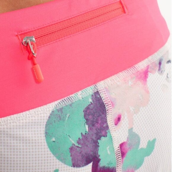 Lululemon Run: Ultra Short II Blurred Blossoms Fossil / Flash - Picture 5 of 16